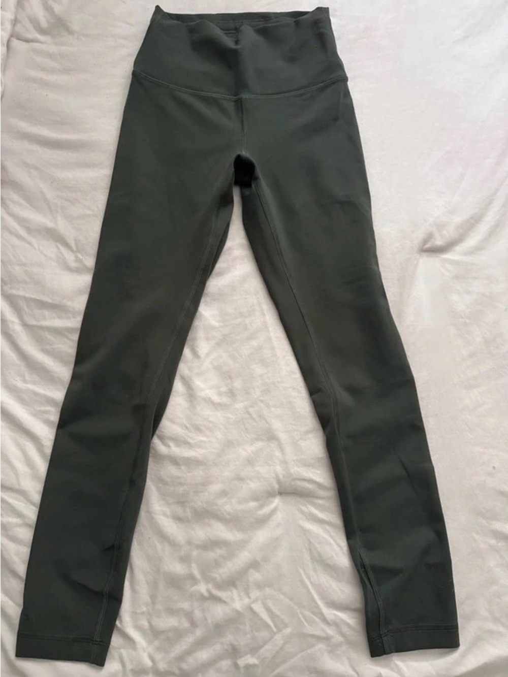 lululemon athletica align High-Waist Leggings in Olive Green